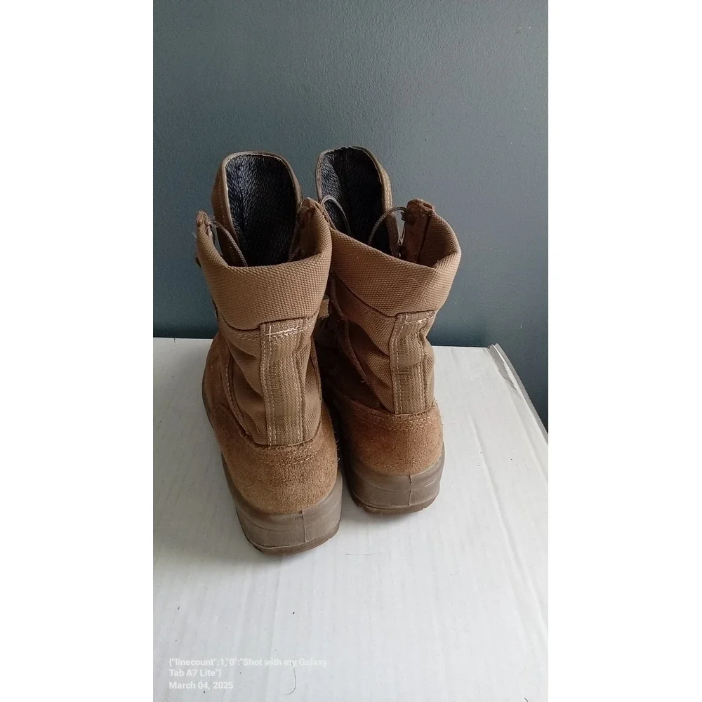 Military Style Boots Combat‎ Tactical Work Hiking Suede Leather
